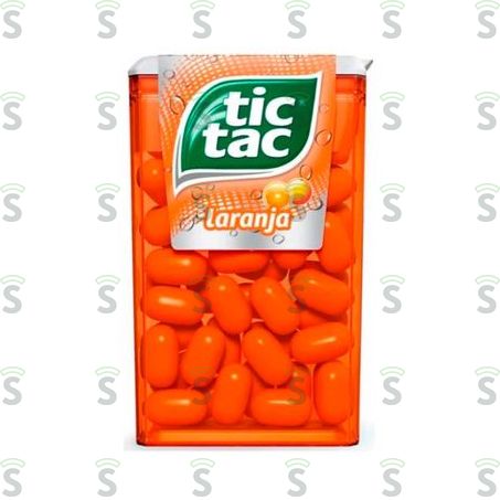  Bala Tic Tac Laranja 16g