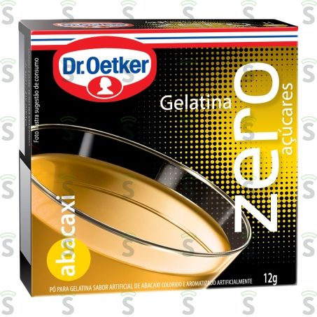  Gelatina Oetker Zero Abacaxi 12g