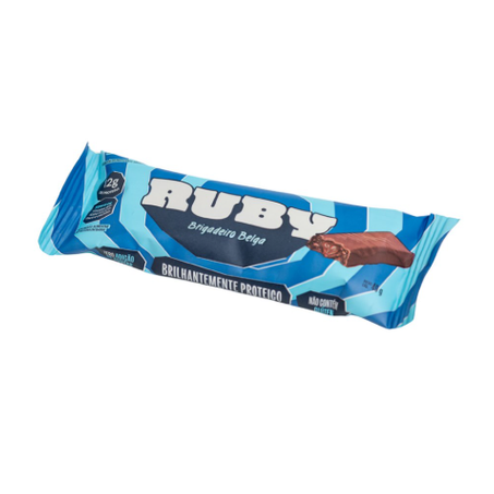 Barra Proteína Ruby Brigadeiro Belga 40g