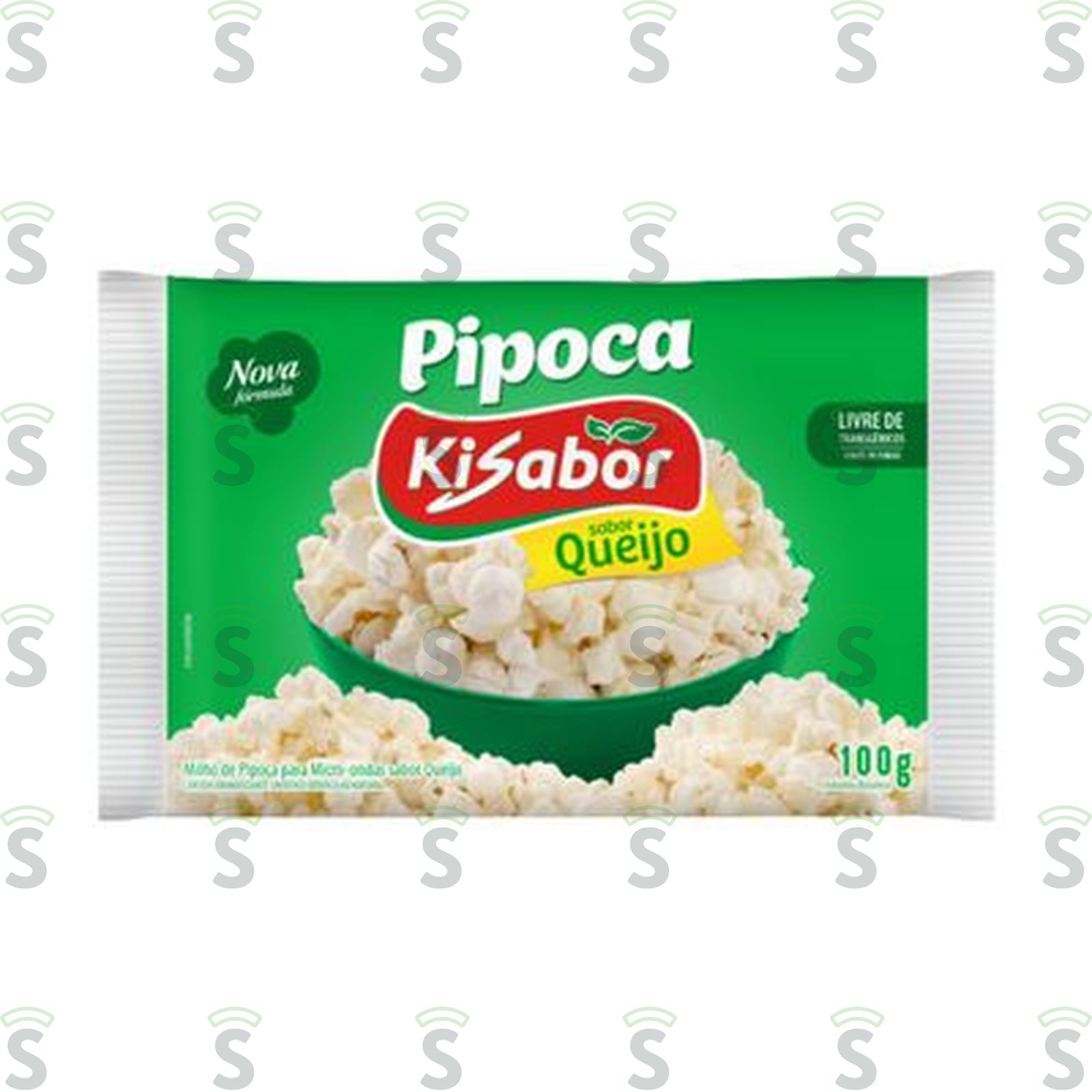 Popcorn Micr.kisabor Queijo 100G