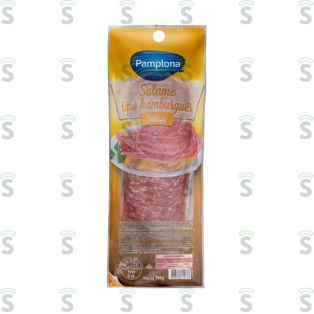  Pamplona-salame Fatiado 100g Hamburgues