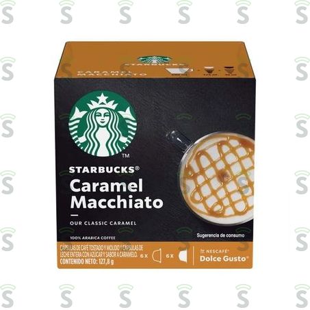  Cápsula Starbucks Caramel Macchiato 12un