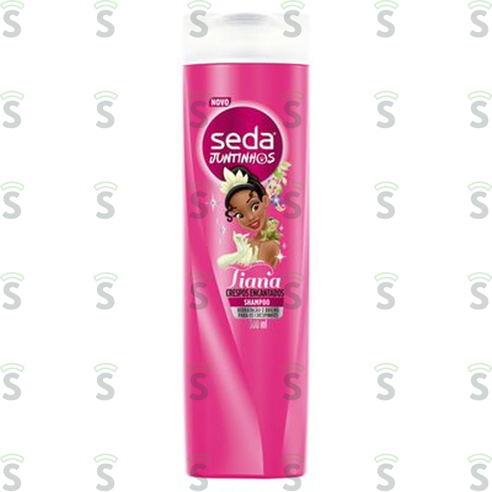 Shampoo Infantil Seda Tiana Juntinhos Crespos Encantados Frasco 300ml