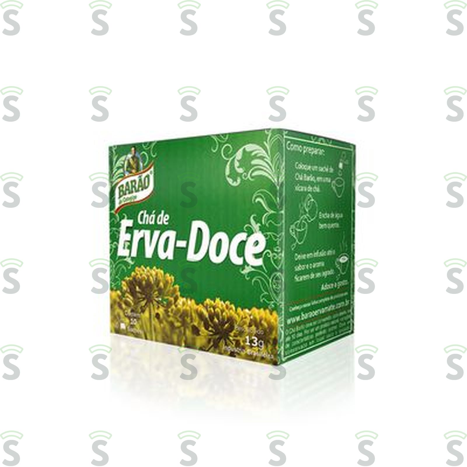 Chá de Erva Doce Barão Embalagem 13G