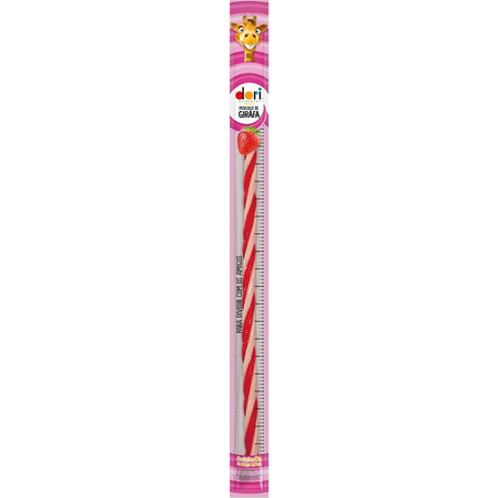 Bala Dori 30g - Pescoço de Girafa - Morango