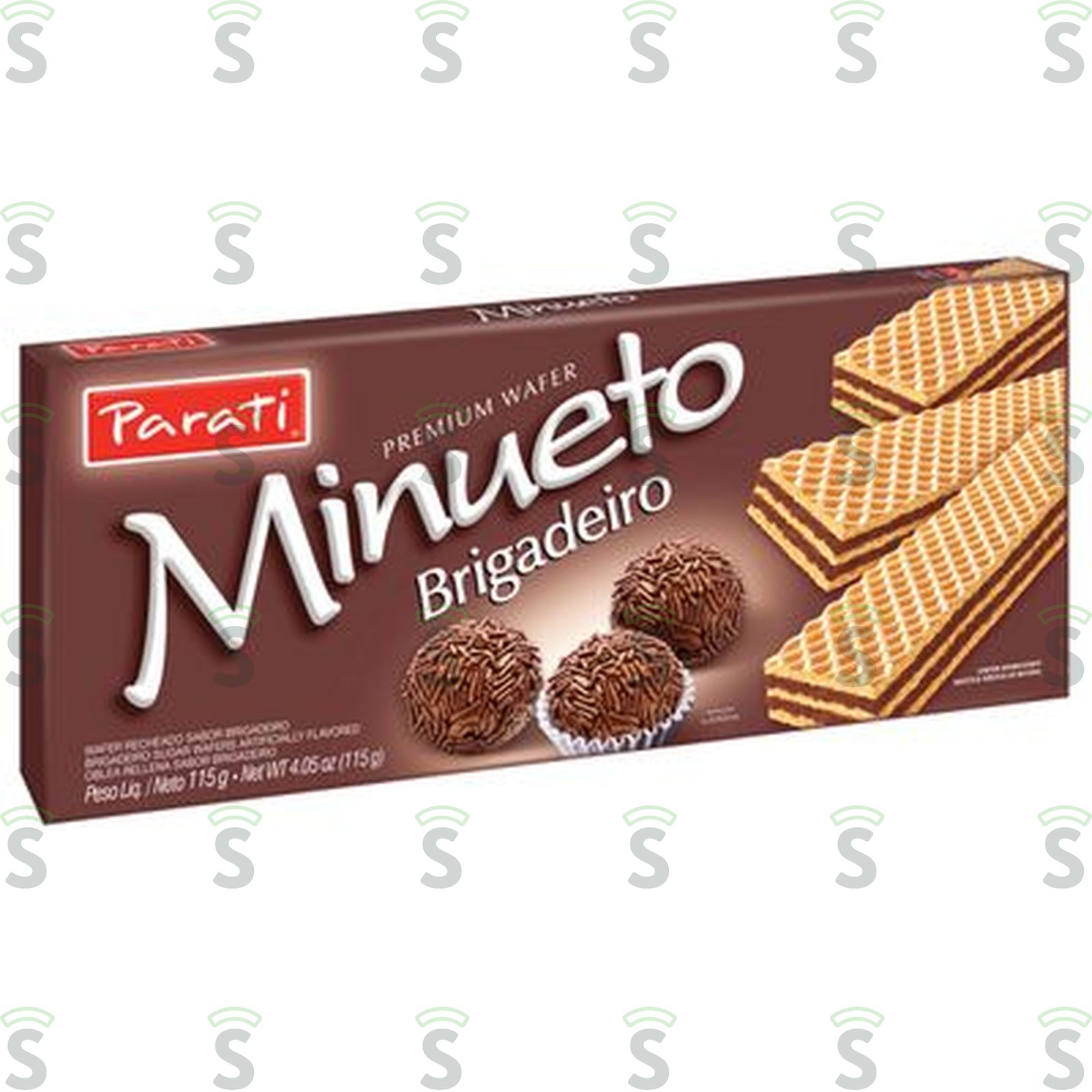 Parati-wafer minueto 115g brigadeiro
