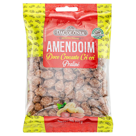Amendoim Doce DaColônia 140g - Cri-cri