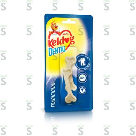  Petisco Para Cães Keldog Dental Francês Embalagem 40g