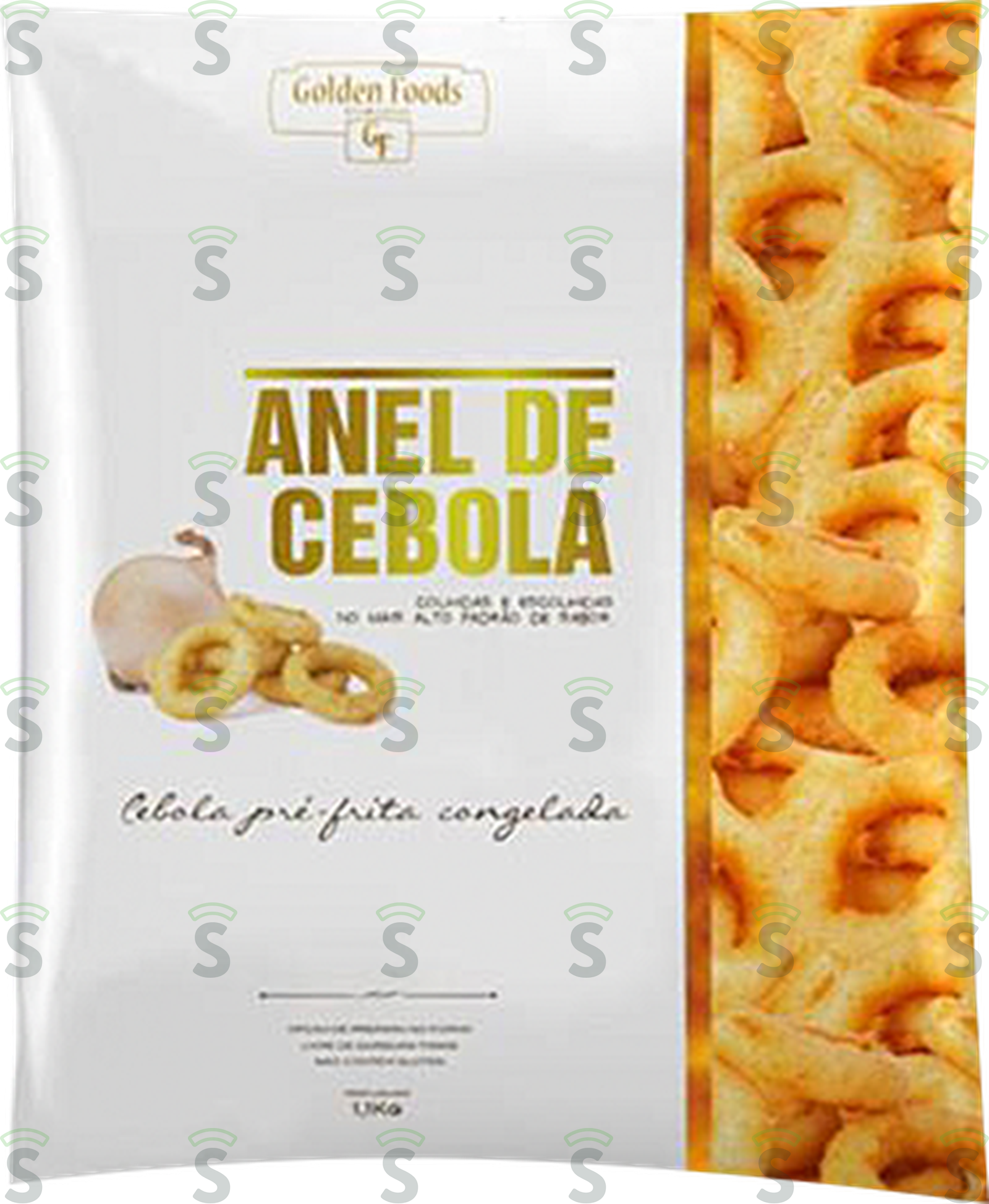 Anel de Cebola Empanado Golden Foods Premium Embalagem 1.1KG