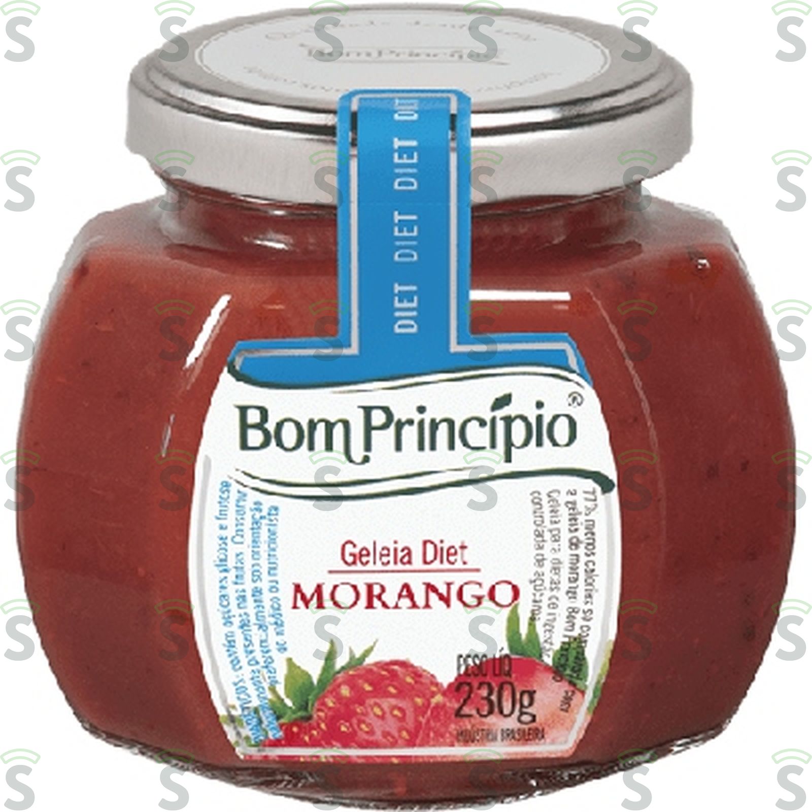 Geleia Bom Principio Diet Morango 230G