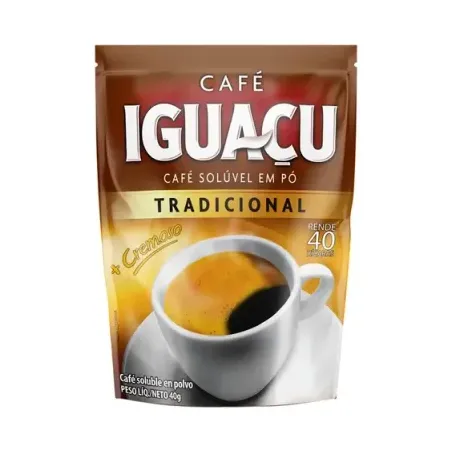  Iguacu-cafe Soluvel Po 40g Refil