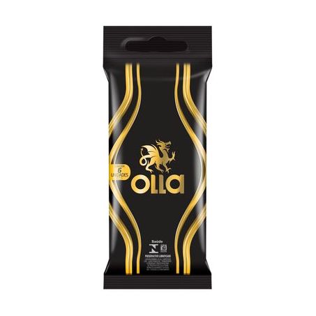 Preservativo Olla Lubrificado Embalagem 6UN