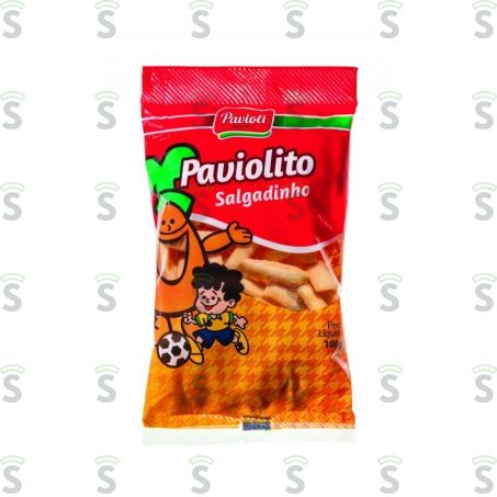  Salgadinho Pavioli Fritello Embalagem 100g