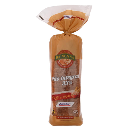 Pão Integral da Nonna 500g - Fatiado
