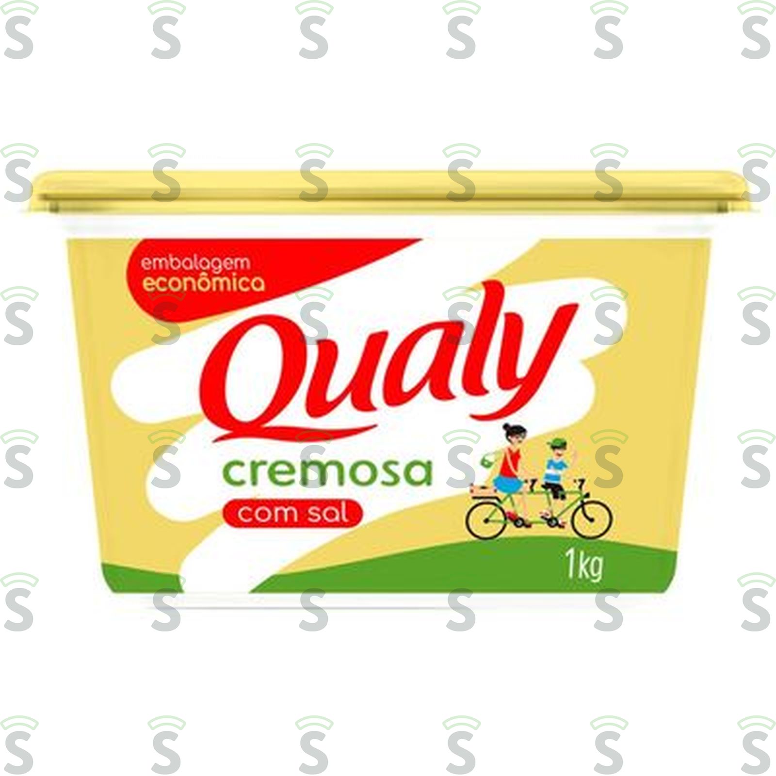 Qualy-margarina 1kg com sal