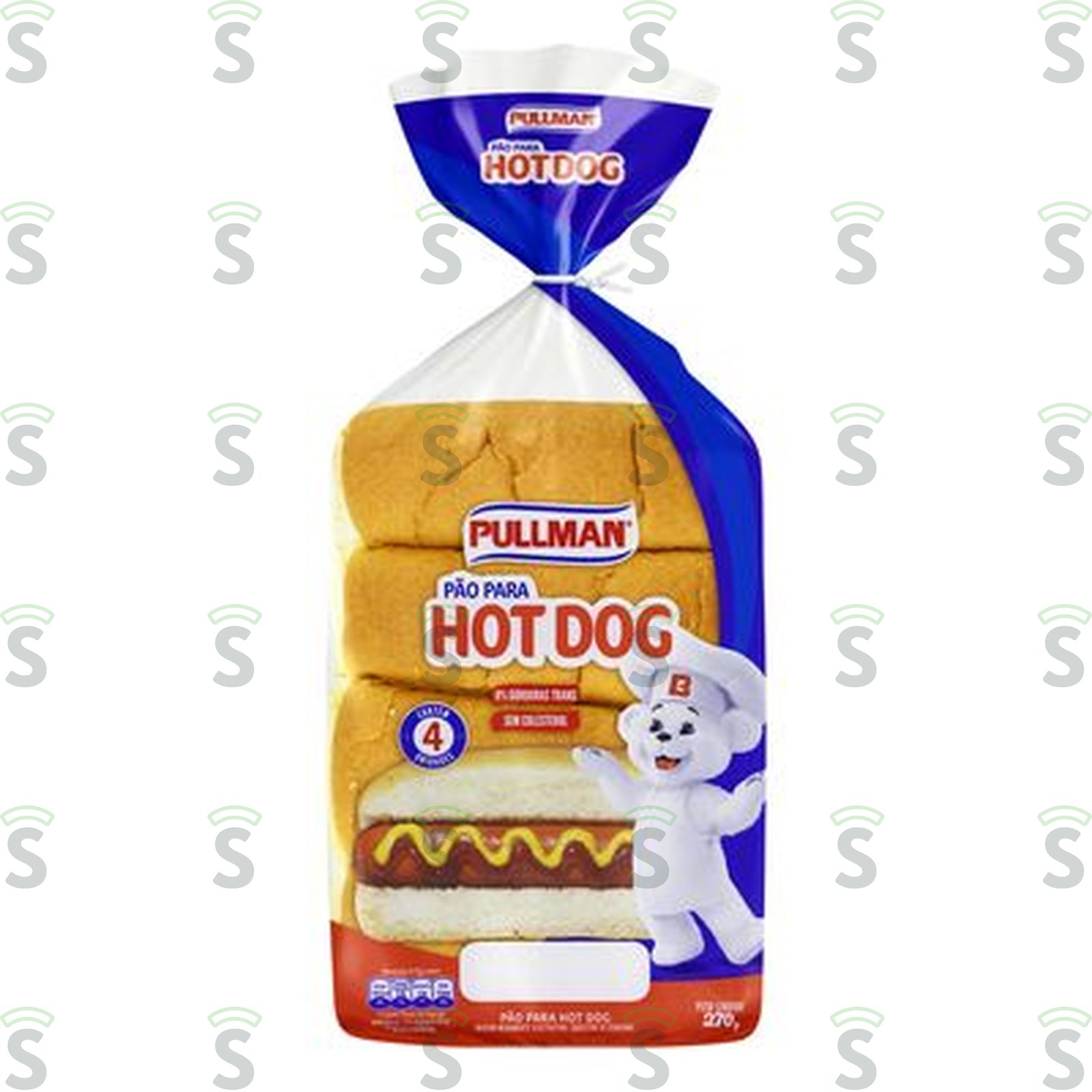Pão de Hot Dog Pullman 270G