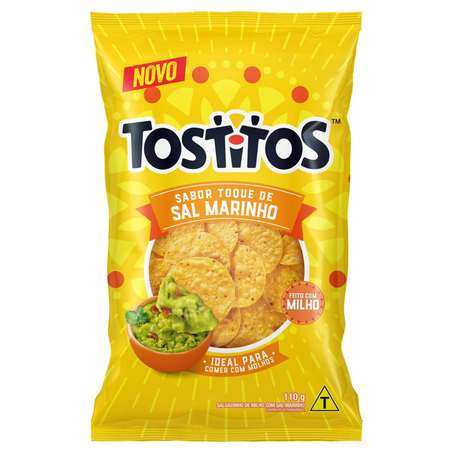 Salgadinho Tostitos Elma Chips 110g - Sal Marinho