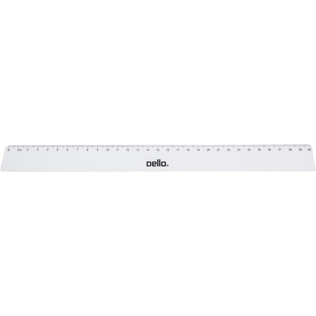 Régua Dello 30cm - Cristal
