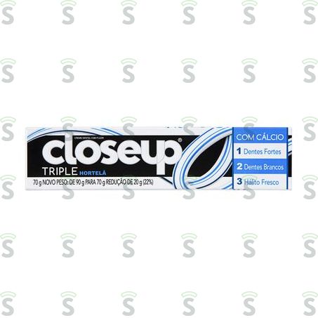  Closeup-creme Dental 70g Triple Hortela