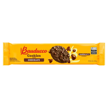Cookies Bauducco 100g - Chocolate