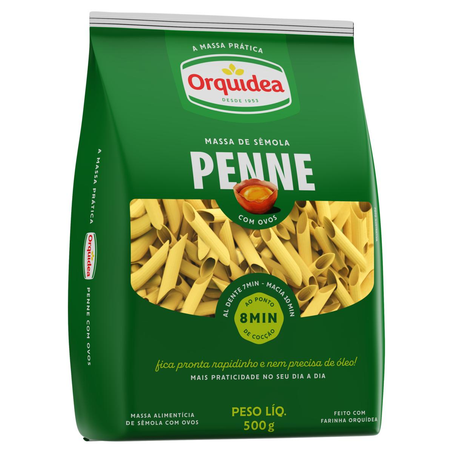 Massa com Ovos Orquídea 500g - Penne