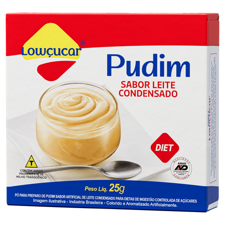 Pudim Lowçucar 25g - Diet - Leite Condensado