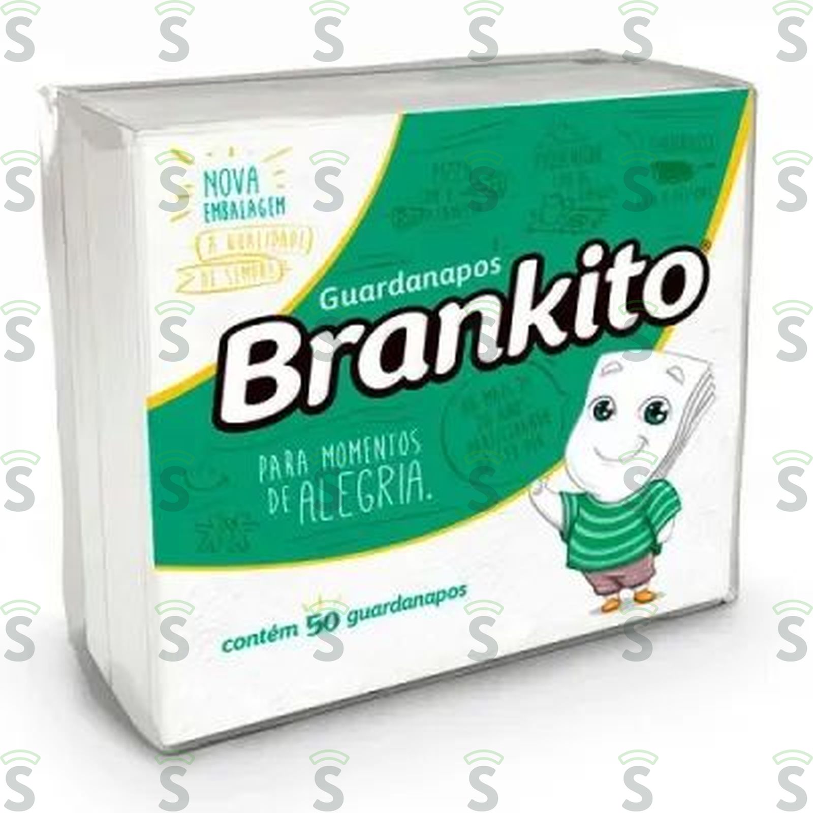 GUARDANAPO BRANKITO C/50 30X30CM