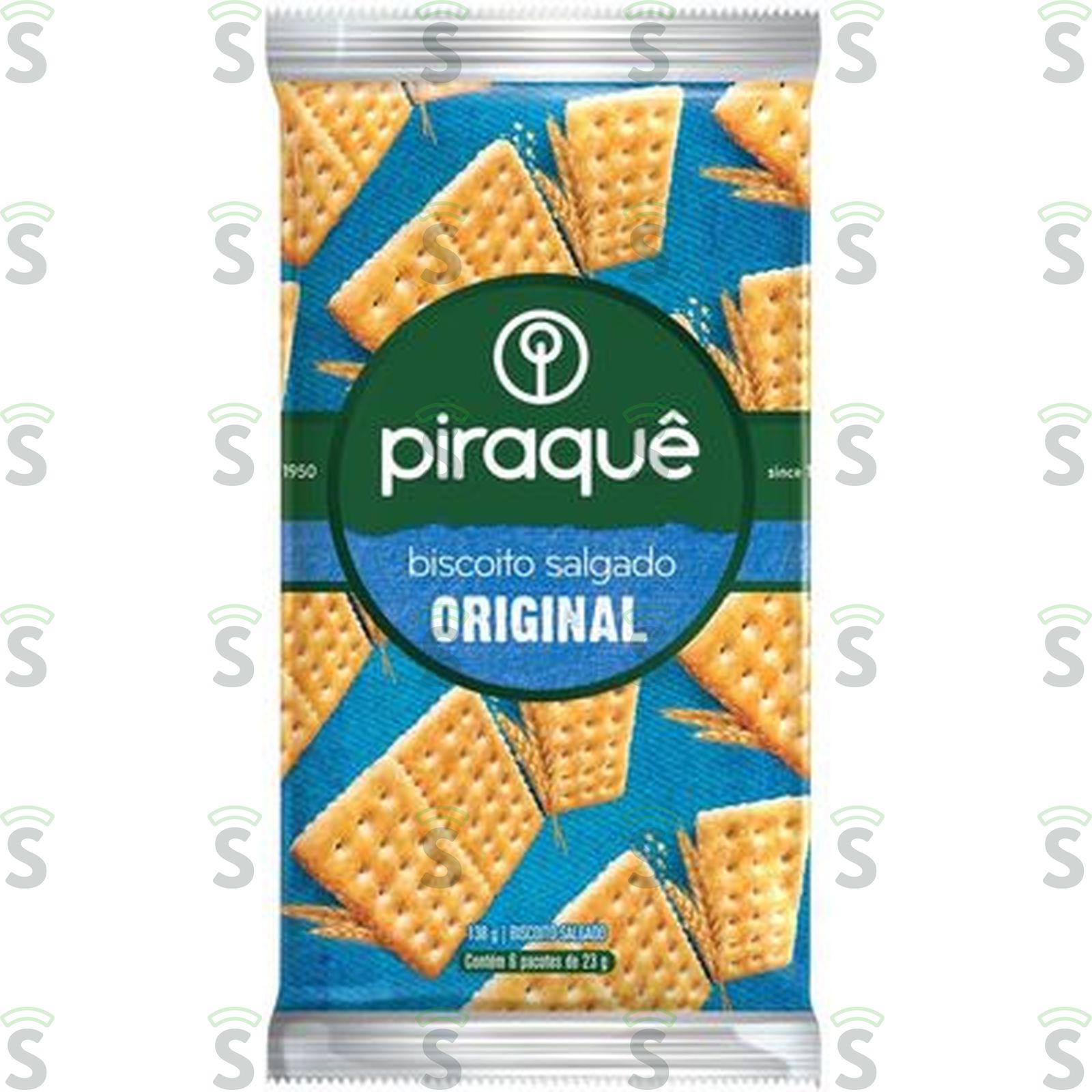 Piraque-biscoito 138g salgado original