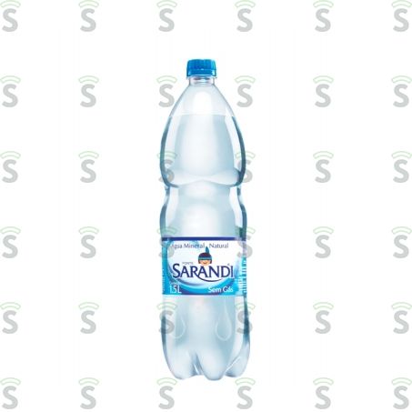  Água Mineral Sem Gás Sarandi Garrafa 1.5lt