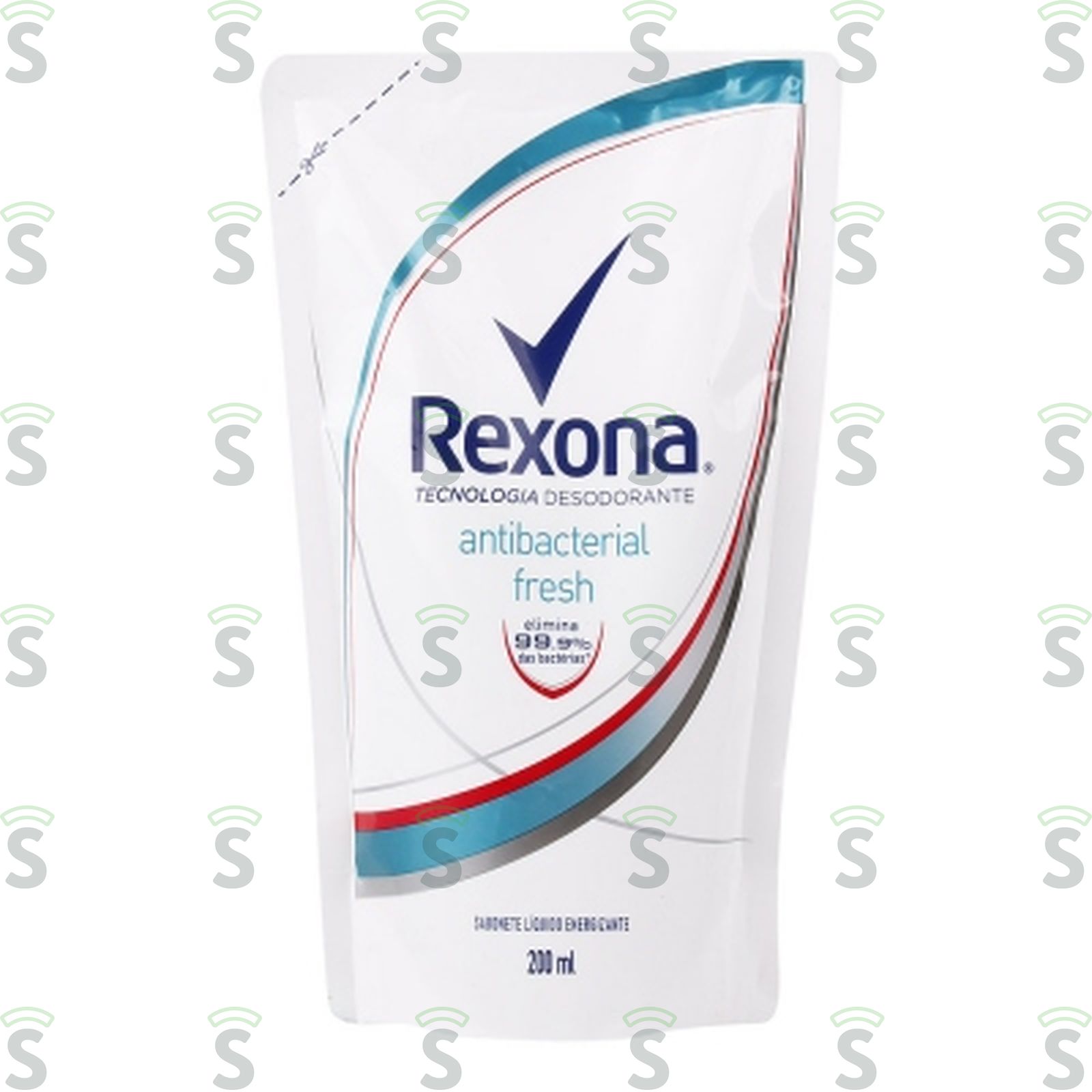 Rexona-sabonete liq.200ml rfl antibac fr