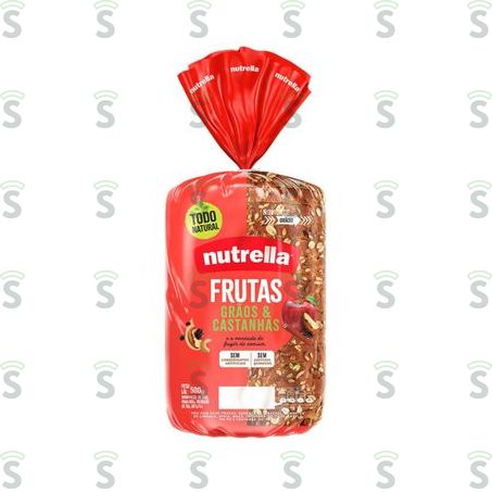 Pão de Forma Frutas Graos e Castanhas 550g