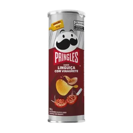 Pringles linguica com vinagrete 100g