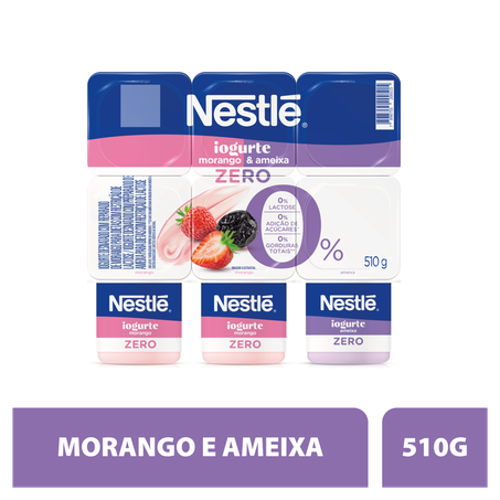 IOGURTE NESTLÉ 510G POLPA MORANGO/AMEIXA ZERO 360-3