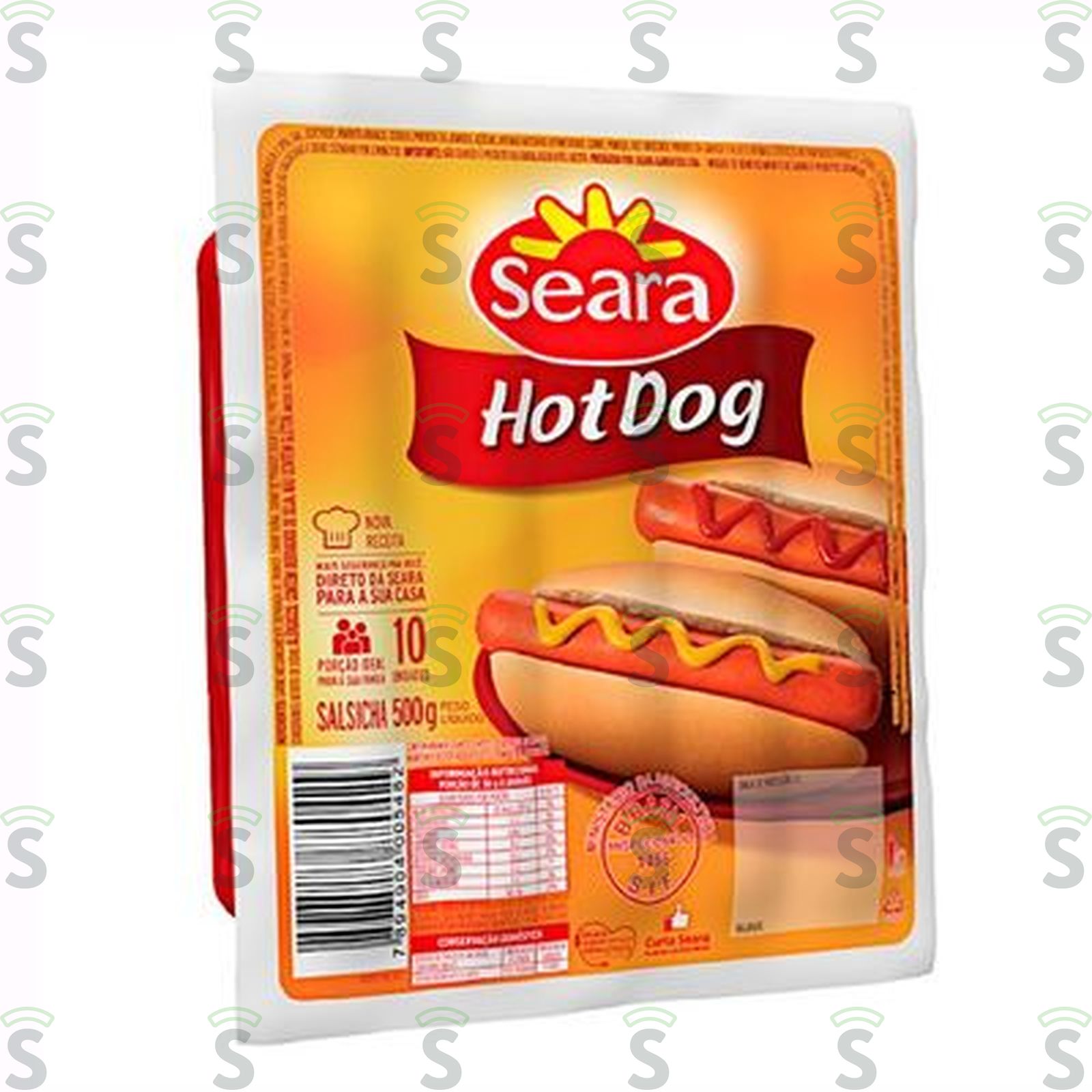 Salsicha Seara Hot Dog 500G