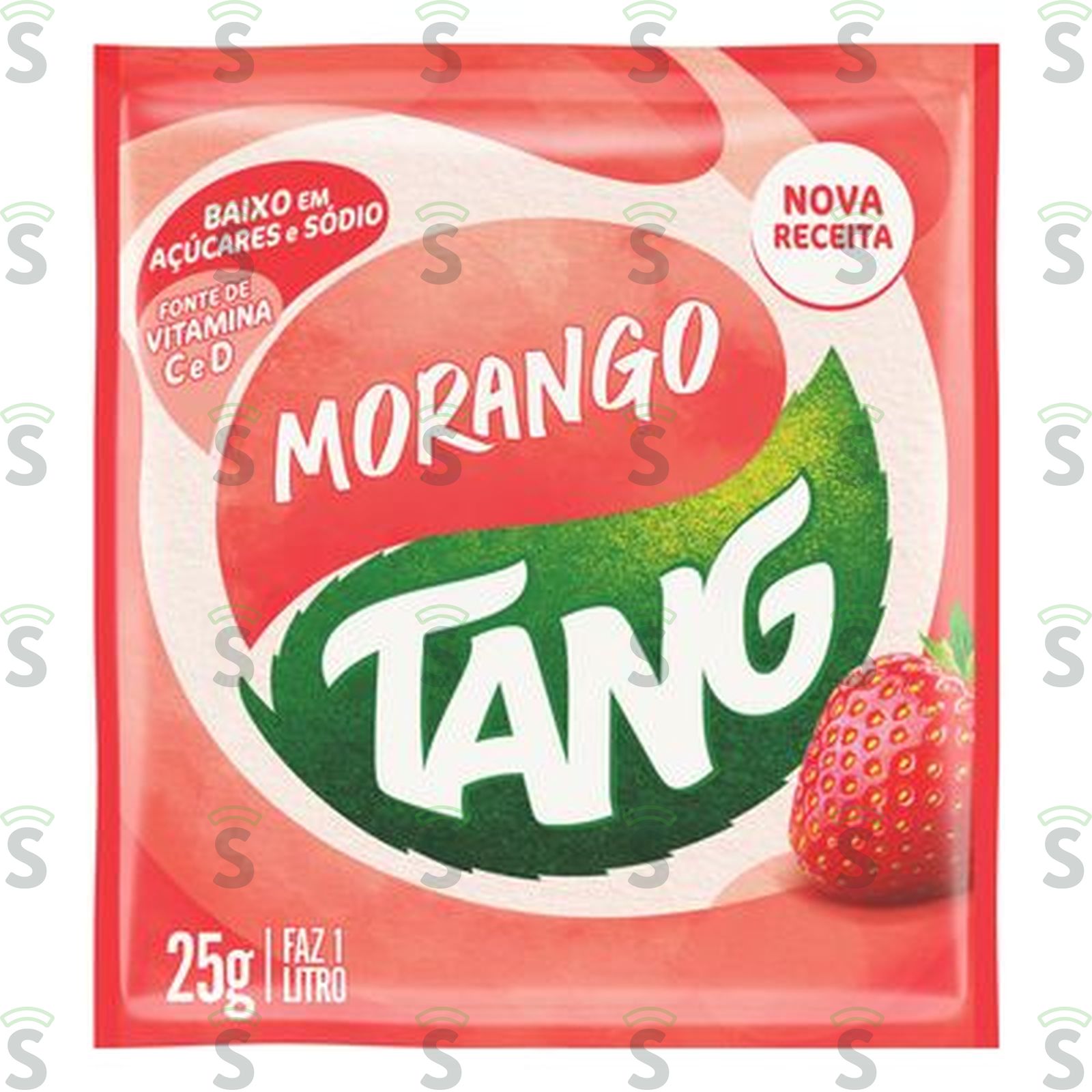 Refresco em Pó Tang Morango 25G