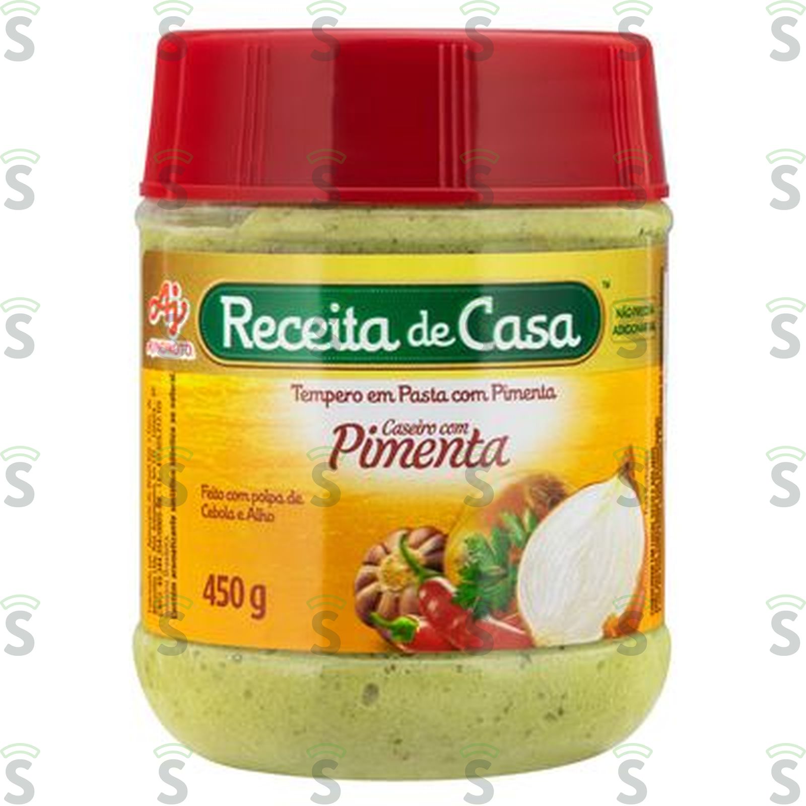 Tempero Pasta com Pimenta Sabor A Mi Receita de Casa Pote 450gr