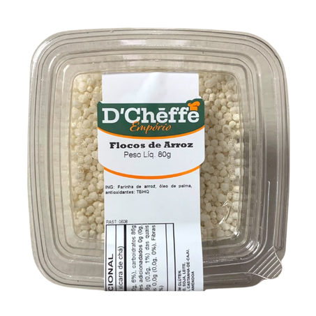 Flocos de arroz d´cheffe 80g