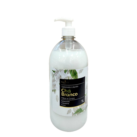 Sabonete Naturrê 1 Litro - Chá Branco - Pump