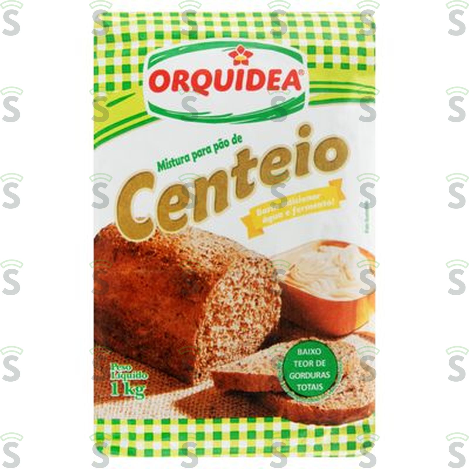 Orquidea-mistura pao 1kg centeio