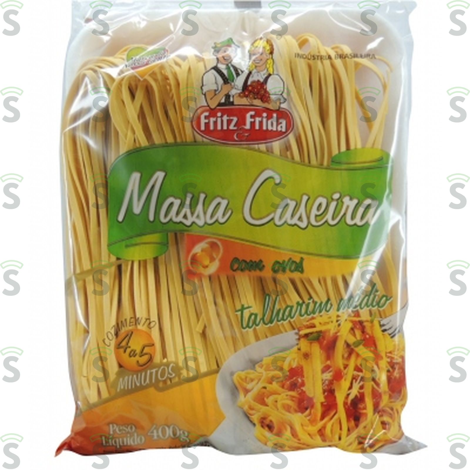 Massa caseira talharim fr&fr 400g