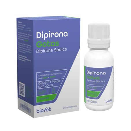 Dipirona Gotas para Cães e Gatos 20ml