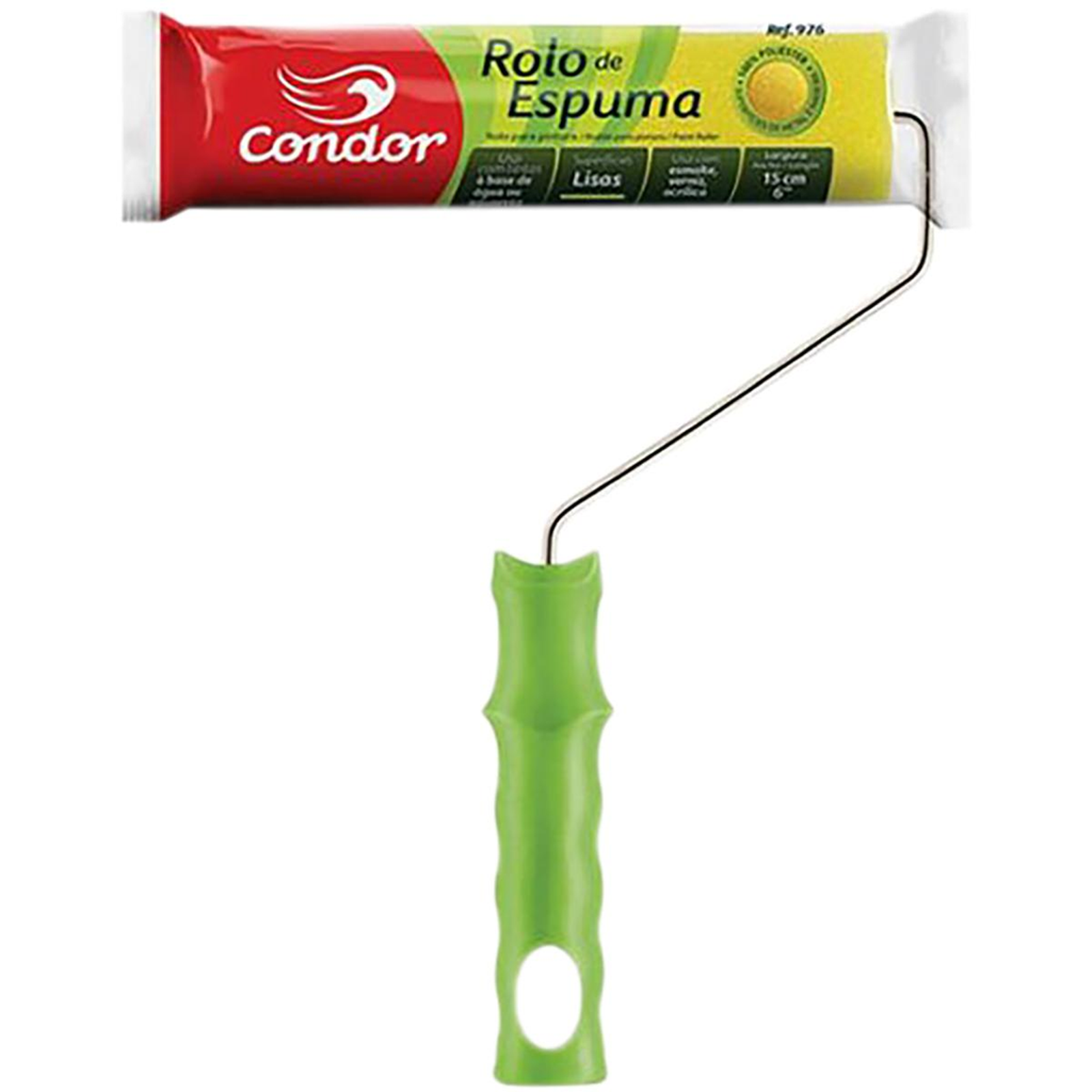 Rolo Condor Tam. 15cm - Espuma - Poliéster