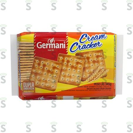  Germani-biscoito 345g Cream Cracker