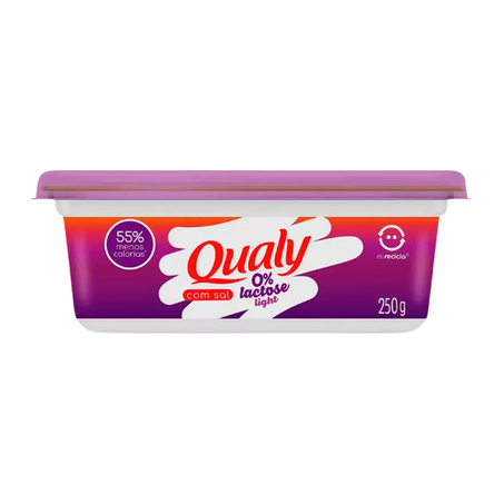 Margarina Zero Lactose Light Qualy 250g