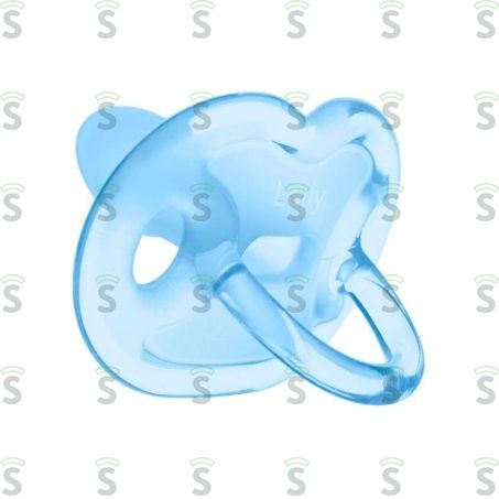  Chupeta Lolly Silicone Azul Nº2 Embalagem 1un
