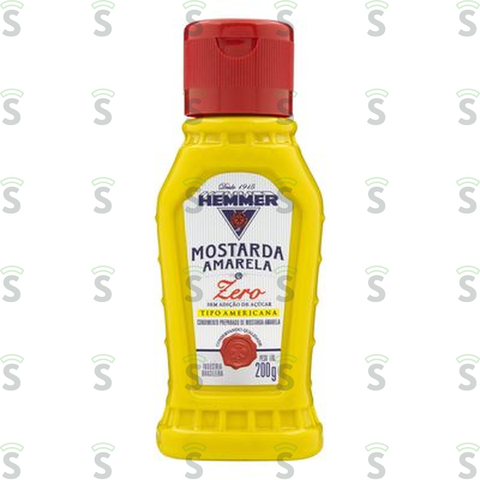 Mostarda Hemmer Amarela Light Embalagem 200G