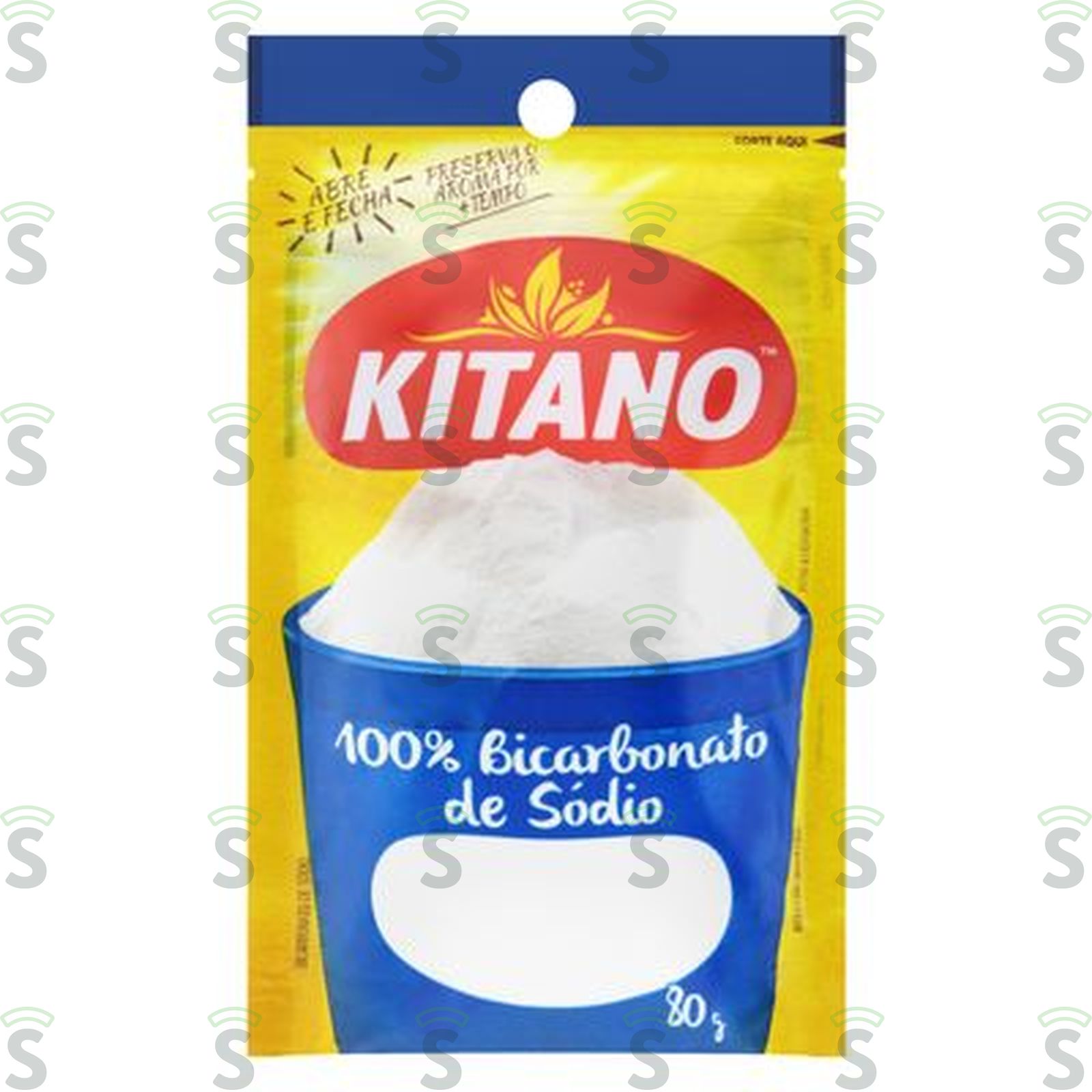 Especiarias Kitano Bicarbonato de Sódio Pacote 80G