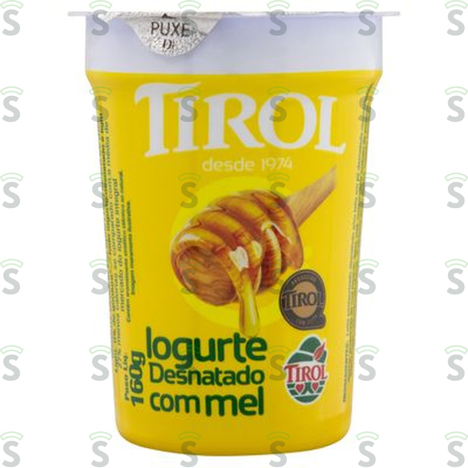Tirol-iogurte 160g desnatado c/mel