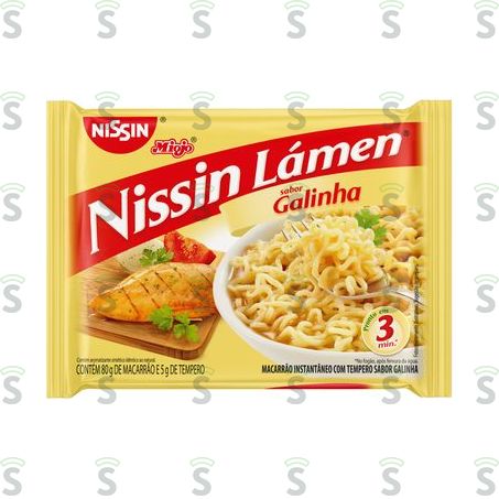 Macarrao Nissin Galinha 85g