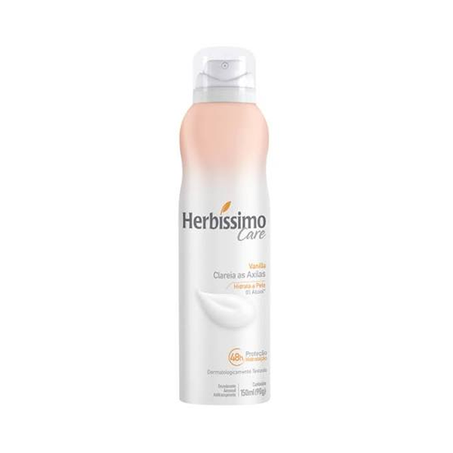 Desodorante aerossol herbíssimo care vanilla 150ml